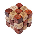 Rubik Cube Wooden Puzzle